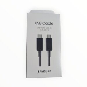 Aa2-O Samsung USB-C‎ to USB-C Cable 1.8m/5.9ft 5A Type C - Black